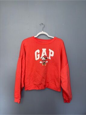 GAP | Pink Minnie Mouse Sweatshirt | Size Large